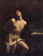 Guido Reni Saint Sebastien martyr dans un paysage Sweden oil painting reproduction